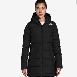 North face Gotham Parka w/ drop hood